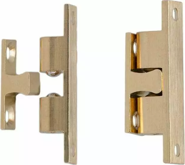 Double Ball Catch - 50 / 60mm Brass