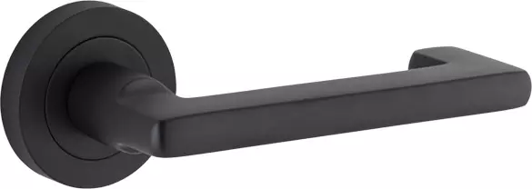 Baltimore Return Lever - Round Rose Handle Set - MB