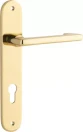 Baltimore Return Lever - Oval Euro Pair - PB