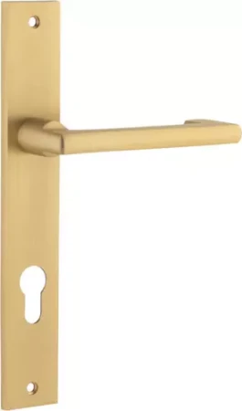 Baltimore Return Lever - Rectangular Euro Pair - BB