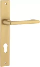 Baltimore Return Lever - Rectangular Euro Pair - BB
