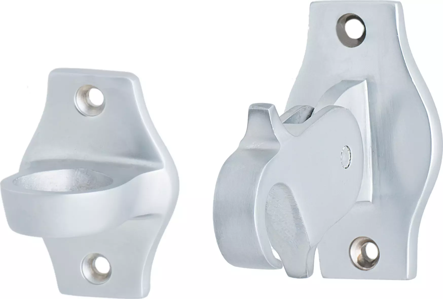 Wall Mounted Latch Back Door Stop - SC Wall Mounted Latch Back Door Stop - SC