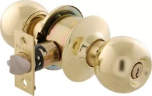 Urban D/Cyl Glass Door Knob Set - PB