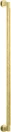 Brunswick - Solid Brass - Single Pull Handle - CTC 600mm -  GLD