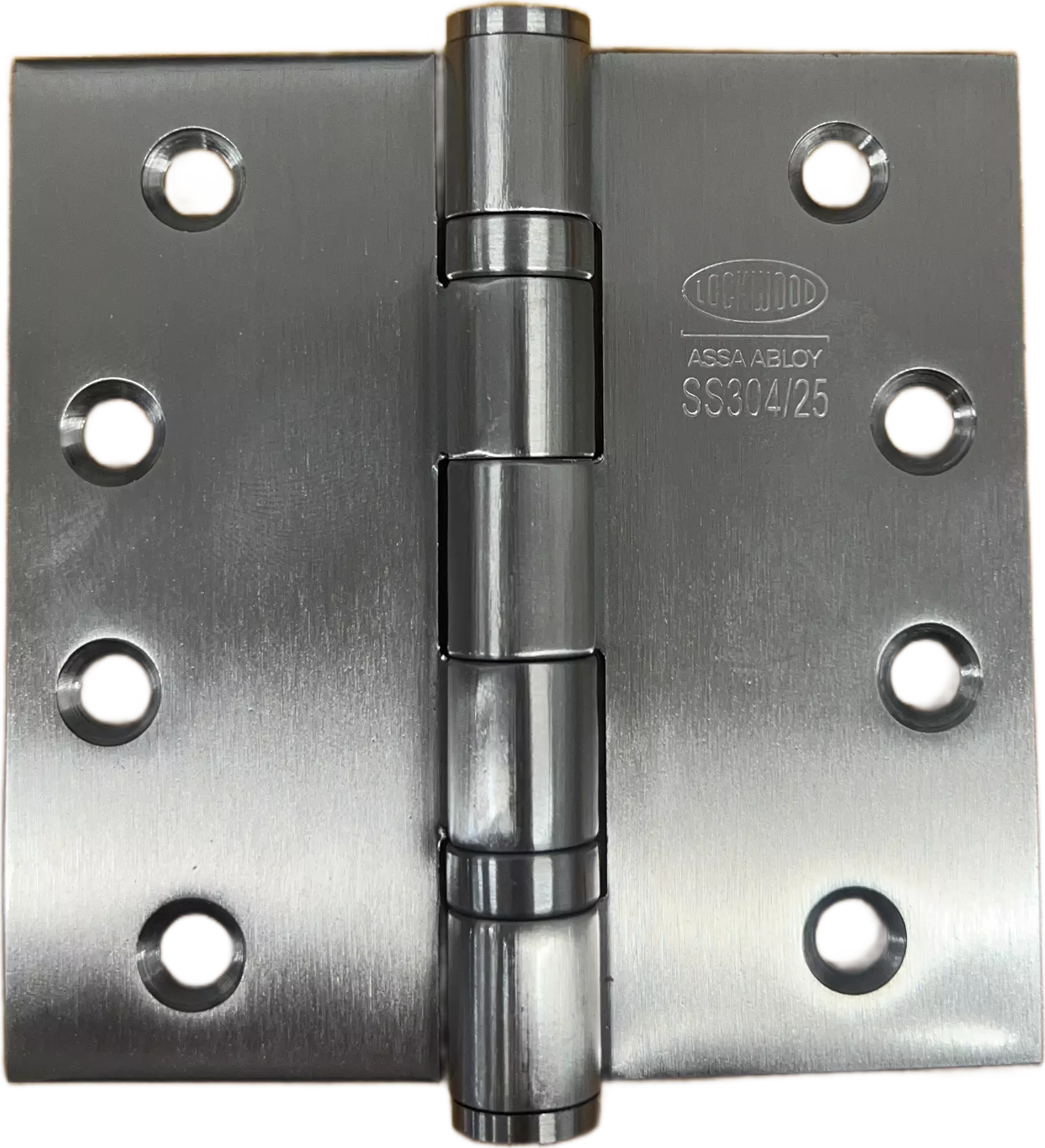 Hinge 100 X 100mm Heavy Duty Ball Bearing Hinge - SS Hinge 100 X 100mm Heavy Duty Ball Bearing Hinge - SS