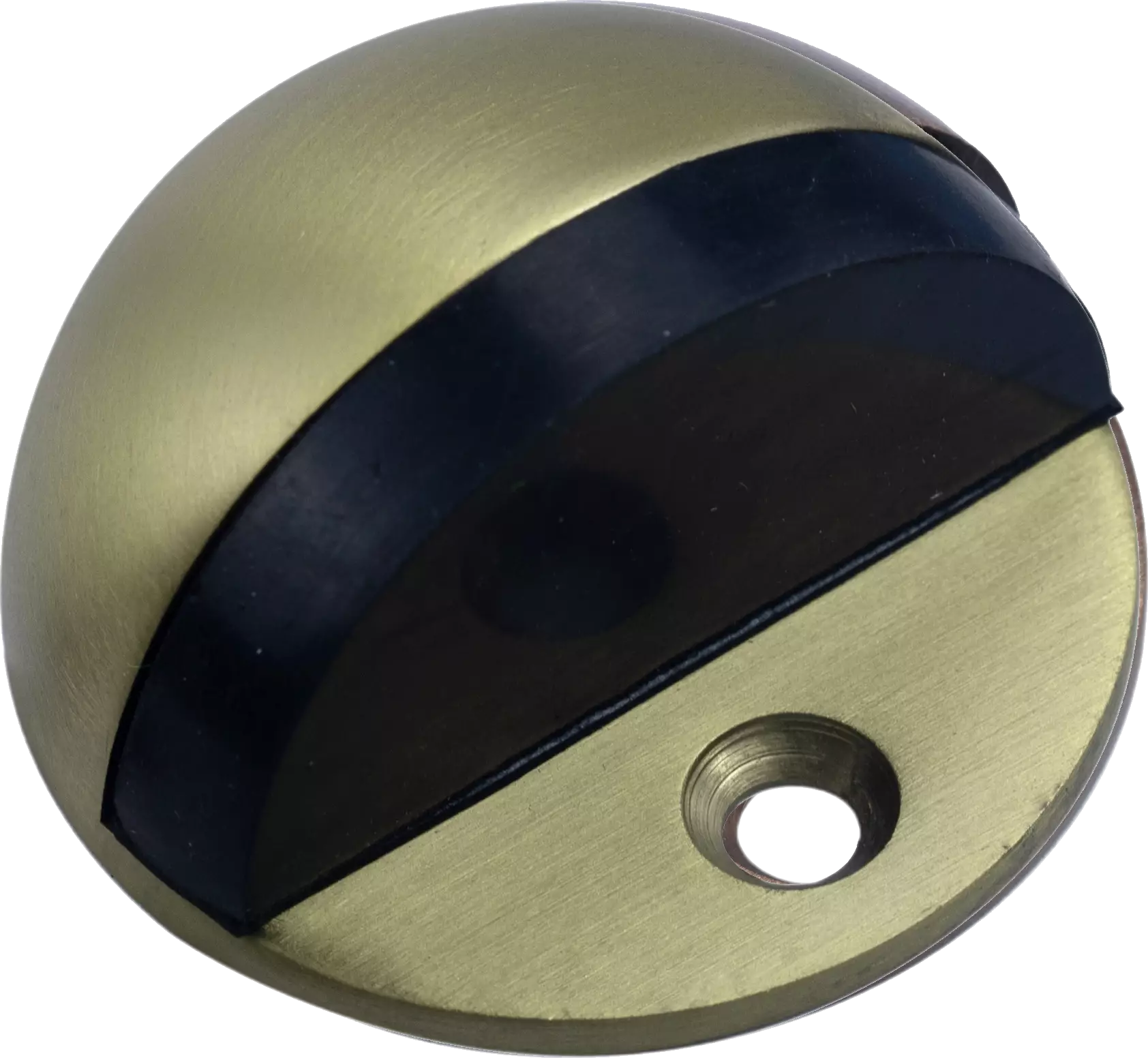 Vivid 43mm Half Round Floor Mounted Door Stop - SB
