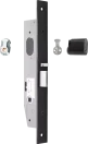 23mm Nightlatch LH Set - inc Lock + Cyl/Cam + LH Turn Adaptor - BLK