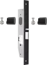23mm Communicating Set - inc Lock + 2 x Cyl/Cam - BLK