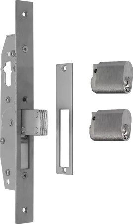 2000 Series Deadlock - 22mm Backset - Long Throw - Dbl Cyl - SC