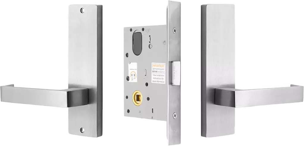 87 Lever on Plate - Passage Kit - SC