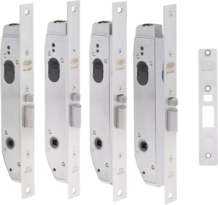 Pye Lock Crete 12-24VDC - Narrow Stile Electric Mortice Locks - SS