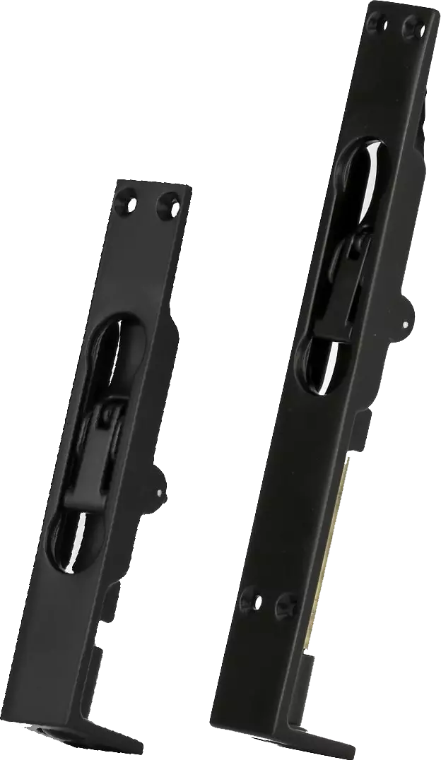 Solid Brass - Flush Bolts - Timber Doors - BLK