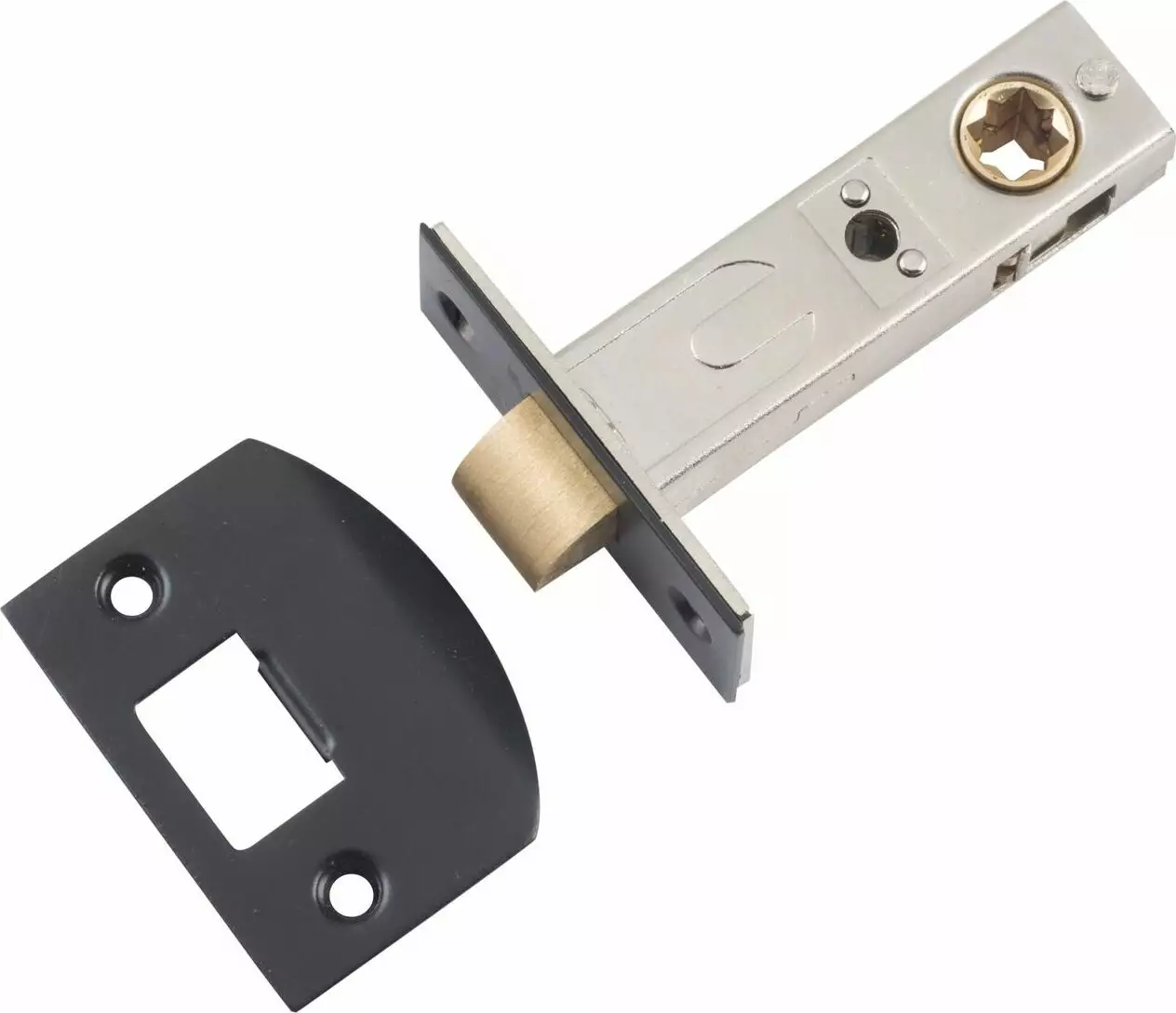 Hard Sprung Split Cam Latch - 60mm Backset