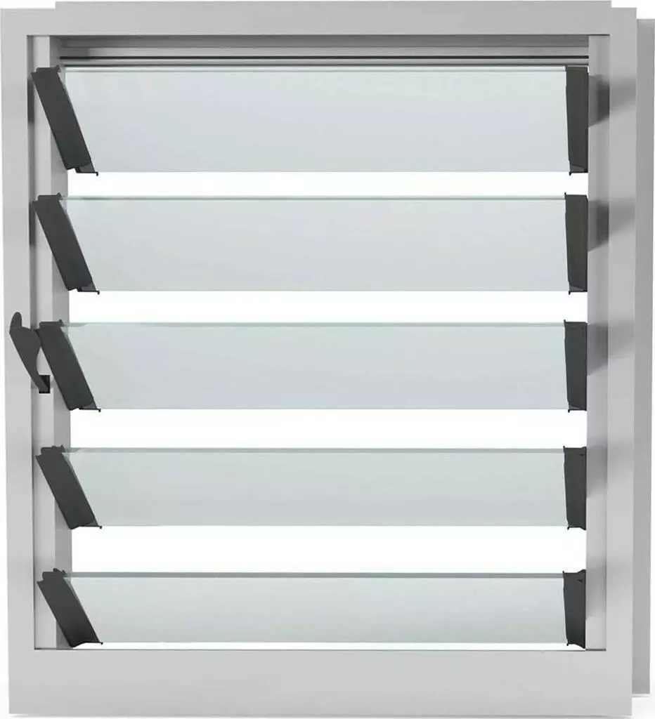 TAS - Louvres - 6" for 5mm Glass - SIL
