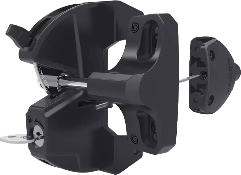 Lokklatch - with External Access Kit  - BLK