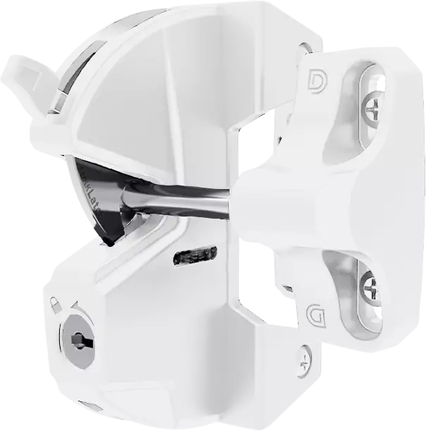 Lokklatch Single Sided Latch - WHITE