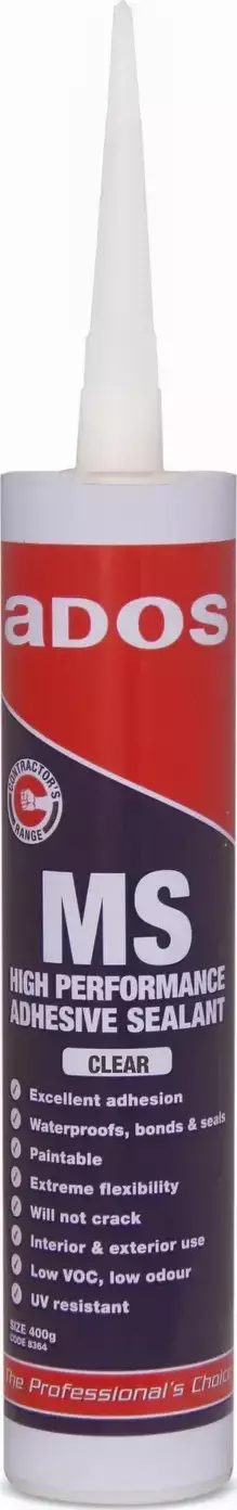 ADOS MS High Performance Sealant Clear 1X400g