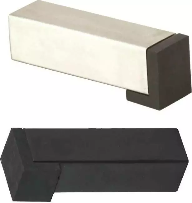 75mm Square Door Stops - 20x20mm - 304SS