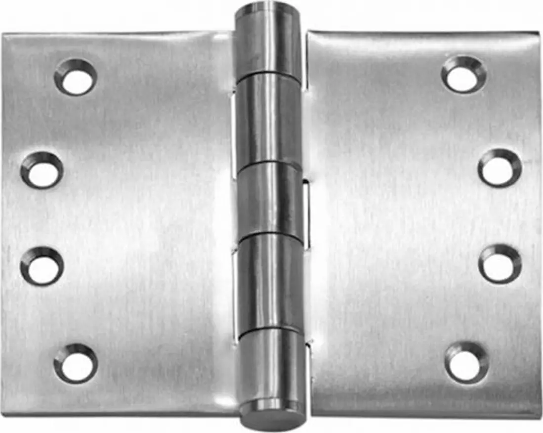 Wide Throw Hinge - SS304 100x125x3.5mm - SSS Wide Throw Hinge - SS304 100x125x3.5mm - SSS