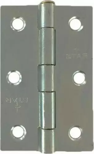 UH Butt Hinge - Steel 75x48 x1.6mm FP - ZP UH Butt Hinge - Steel 75x48 x1.6mm FP - ZP