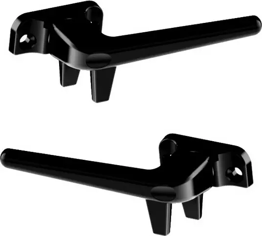 Styleline 2 - Double Tongue - Face Fix Window Handles Styleline 2 - Double Tongue - Face Fix Window Handles