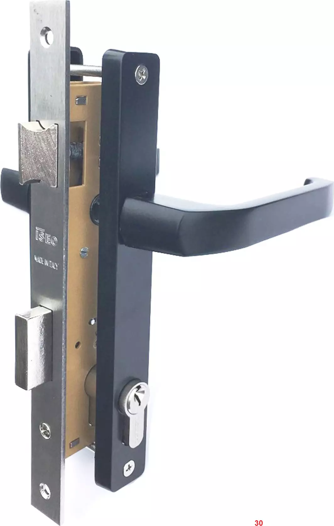 25mm Backset Double Cylinder Lock Kit - BLK 25mm Backset Double Cylinder Lock Kit - BLK