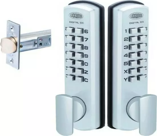 DX Digital Twin Keypad Lock-set C/W 530 Latch - SC DX Digital Twin Keypad Lock-set C/W 530 Latch - SC