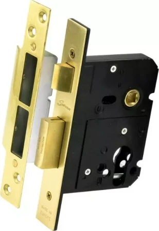 Euro Mortice Lock 58mm B/Set - PB *Obsolete*