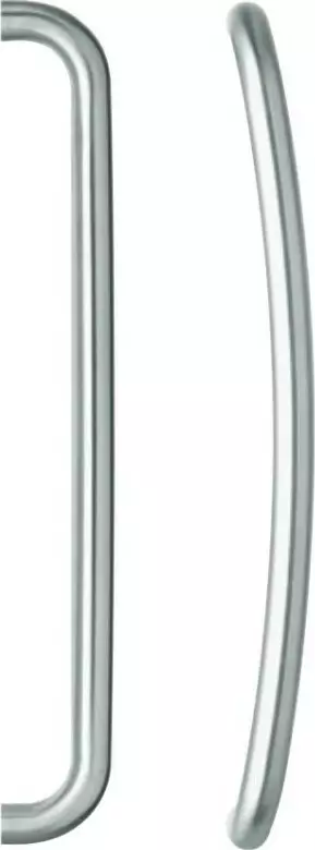 LW Curved Round Pull Handle Set  - SS LW Curved Round Pull Handle Set  - SS