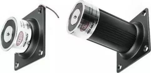 Wall Mount - Fire Door Holdback - 12-24VDC - 23kg Hold Wall Mount - Fire Door Holdback - 12-24VDC - 23kg Hold