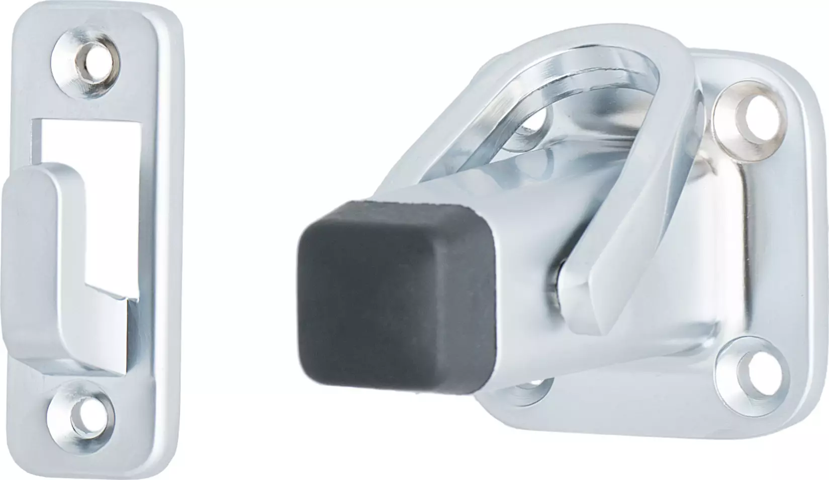 MN Square Latch-back Door Stop - SC MN Square Latch-back Door Stop - SC
