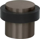 MN 207 38 x 40mm Round 2P F/Mount Door Stop - SG