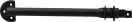 MN Solid Brass Windlock Stay - BLK