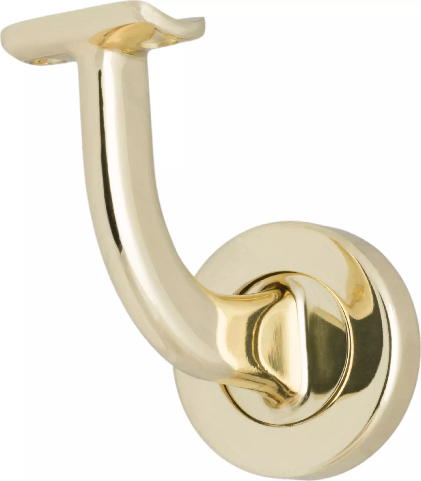 Bannister Bracket - Round Concealed Fix - PB