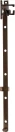 MN Solid Brass 300mm Casement Stay - FB