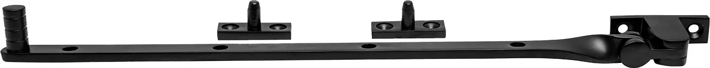MN Solid Brass 300mm Fanlight Stay - BLK