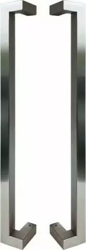 M3 316SS B2B Offset Square Pull Handle Set 600mm - SS M3 316SS B2B Offset Square Pull Handle Set 600mm - SS