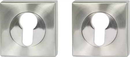 Milano Round Euro Escutcheon Set - SN
