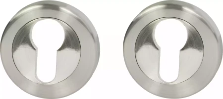Milano Square Euro Escutcheon Set - SN