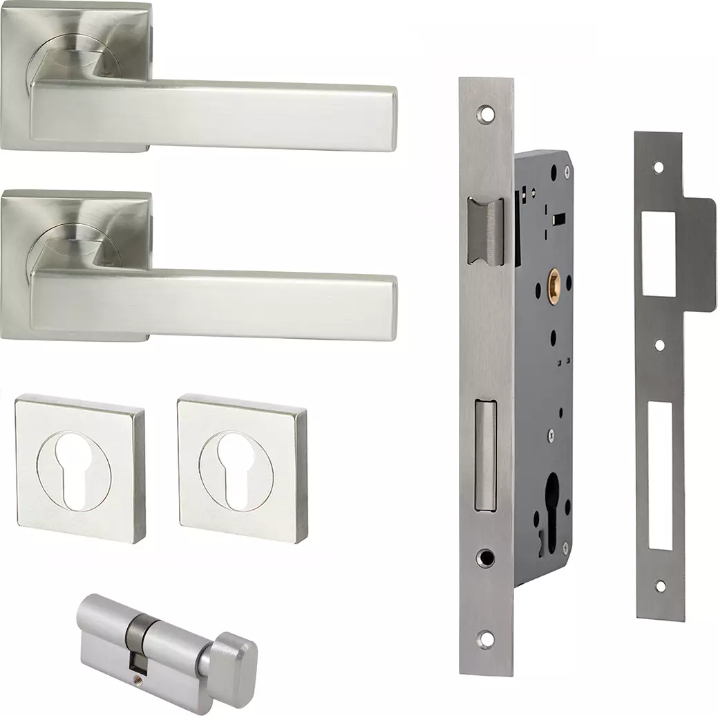 Milano VERONA - Square Rose Entrance Set - SN