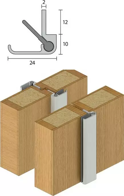 RP16Si  - Meeting Stile Seal - CA RP16Si  - Meeting Stile Seal - CA