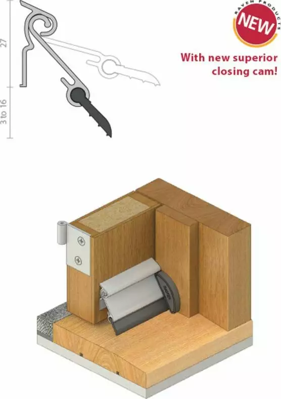 RP3 - Automatic Weatherseal - Silver RP3 - Automatic Weatherseal - Silver