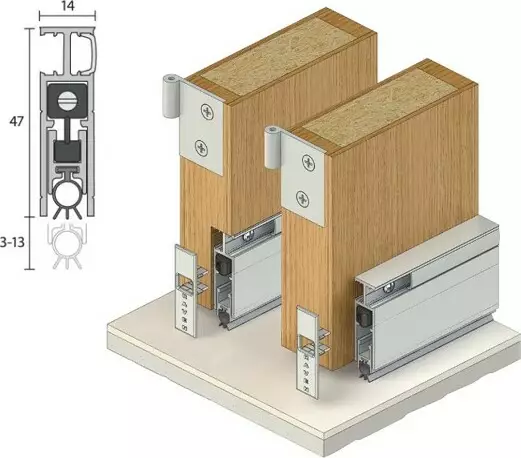 RP35Si Door Bottom Seal Auto CA RP35Si Door Bottom Seal Auto CA