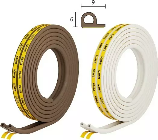 RP48 Weather Strip Roll 9 x 6 x 5m EPDM RP48 Weather Strip Roll 9 x 6 x 5m EPDM