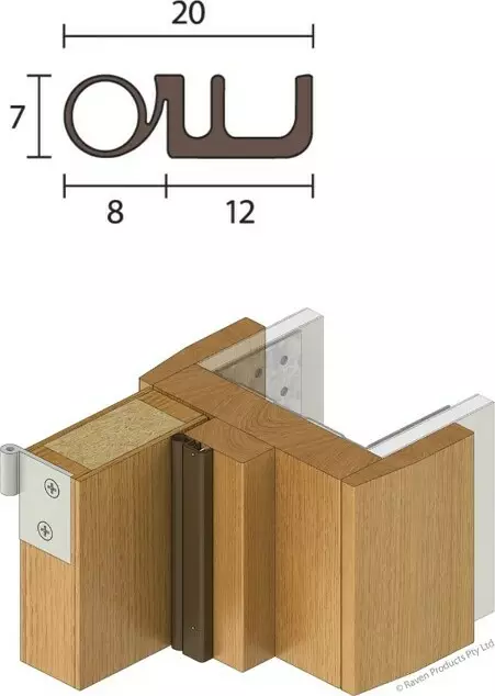 RP7 Frame Seal Standard Single Door Set RP7 Frame Seal Standard Single Door Set