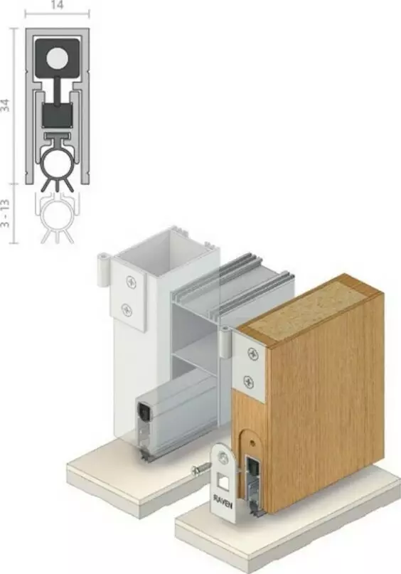 RP8Si Door Bottom Seal Auto CA RP8Si Door Bottom Seal Auto CA