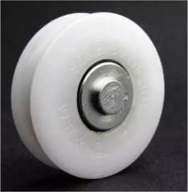 Wheel - Nylon - Fixed Axle 28 x 8mm (ASL) Wheel - Nylon - Fixed Axle 28 x 8mm (ASL)