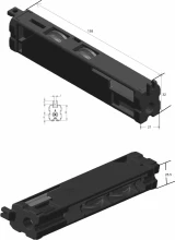 Universal Tandem Wheel Roller - 80kg