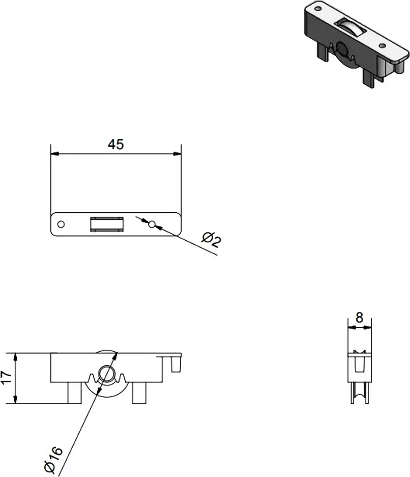Zenith Bottom Roller Zenith Bottom Roller