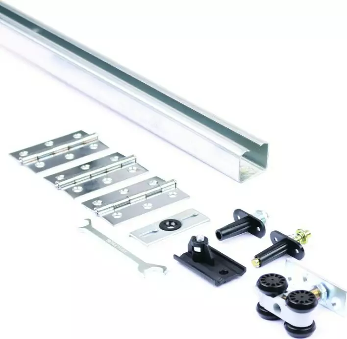 Husky 25kg Folding Kit-1200mm Track-2 Door Husky 25kg Folding Kit-1200mm Track-2 Door